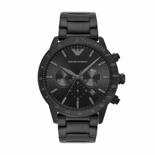 Emporio Armani Chronograph Watch for Men, 43mm