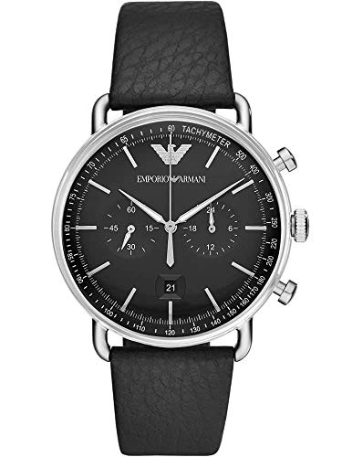 Emporio Armani for Men, Chronograph, Stainless Steel Watch, 43mm case Size