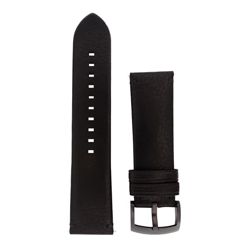 Emporio Armani Men's Watches 22 mm Black Leather Original Replacement Strap for AR2461