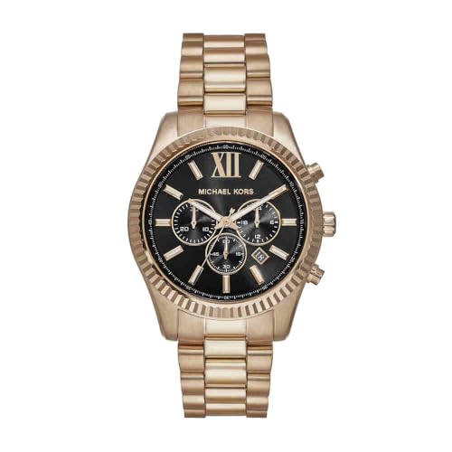 MICHAEL KORS Men's Watch, Gold, Model MK9155-AMZUK