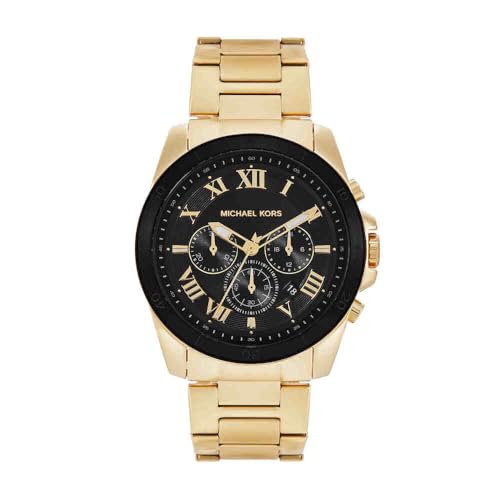 Michael Kors MK9184 Men's Watch, gold, Einheitsgröße, MK9184-AMZUK