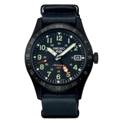 Seiko 5 Sports Mens Field Deception Automatic GMT Watch SSK025K1