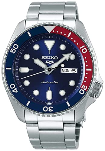 Seiko Men's Analogue Automatic Watch Seiko 5 Sports, Blue, 3K1, 3K1