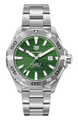 Tag Heuer 43MM Aquaracer Automatic Green Dial Men's Watch WAY2015.BA0927