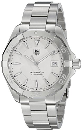 TAG Heuer Men Analog Quartz Watch with Stainless Steel Strap WAY1111.BA0928