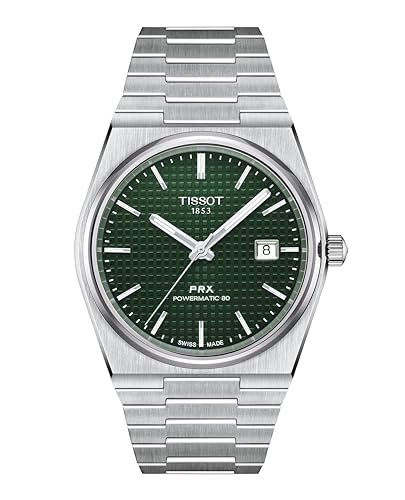 Tissot PRX Automatic Green Men's Watch T137.407.11.091.00 Steel