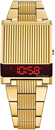 Bulova 97C110 Men's Analogue Quartz Watch with Stainless Steel Strap, brown, Bracelet