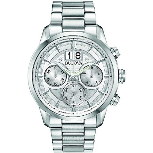 Bulova Sutton 96B318 Men's Multifunctional Watch, bracelet
